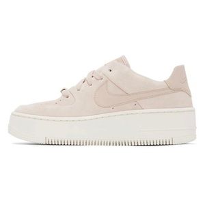 Beige Nike Sage Air force 1